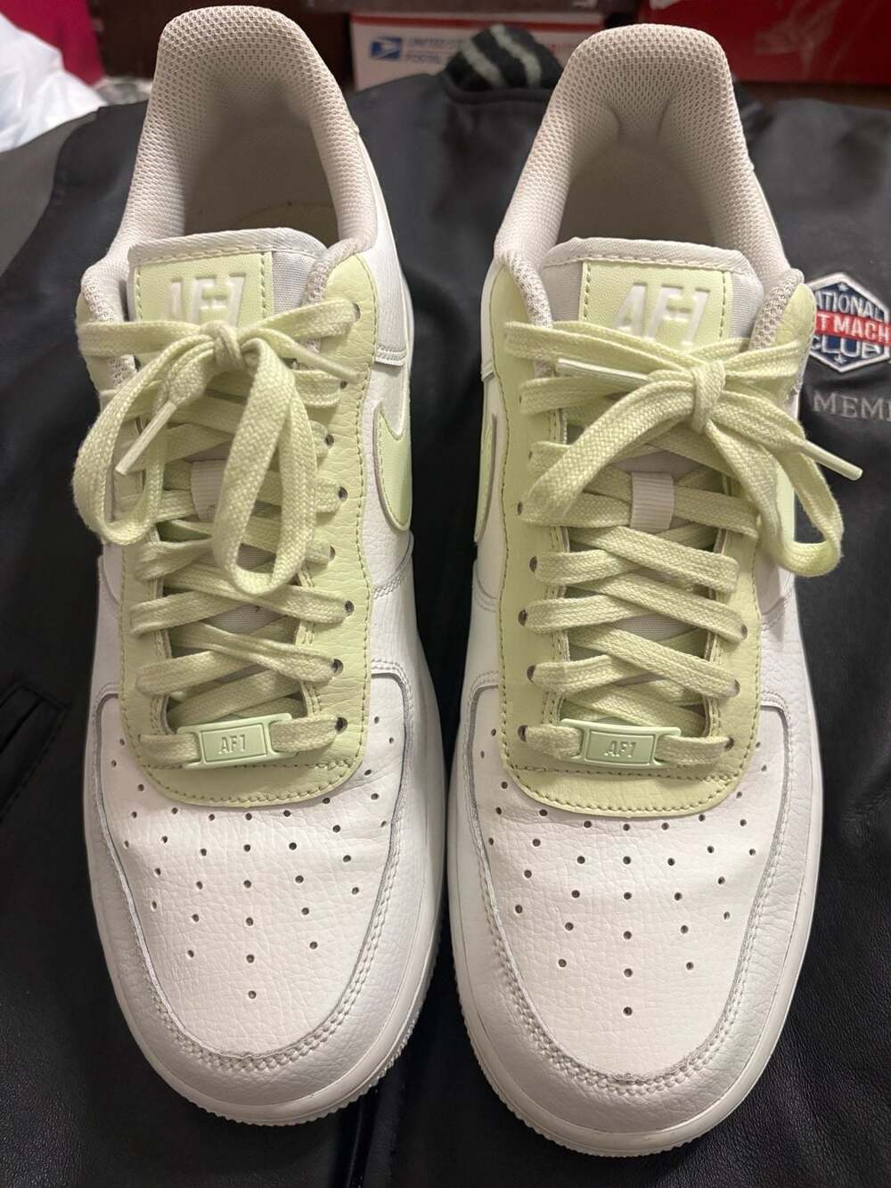Nike Air Force 1 Low White Barely Green Sneakers